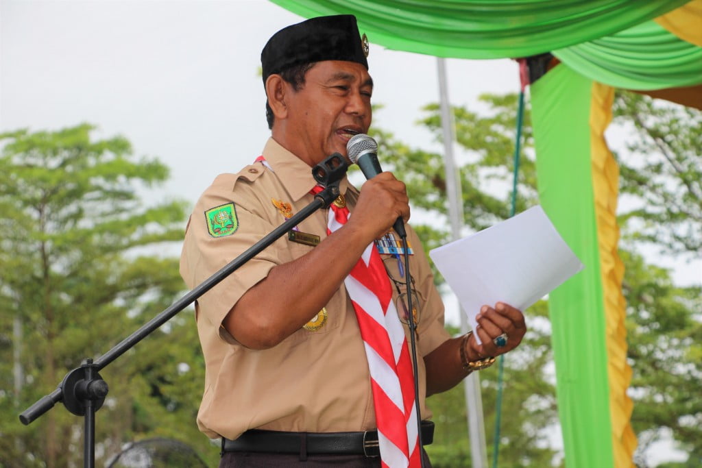 Wakil Ketua Bidang Organisasi dan Hukum Kwartir Daerah Gerakan Pramuka Riau, Amir Husni