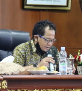 Kepala Biro Hukum dan Kerja Sama Luar Negeri Sekretariat Jenderal Kementerian Agama Drs. M. Mudhofir, M.Si